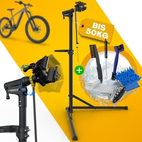 Fahrrad Montageständer 50kg | E-Bike klappbar