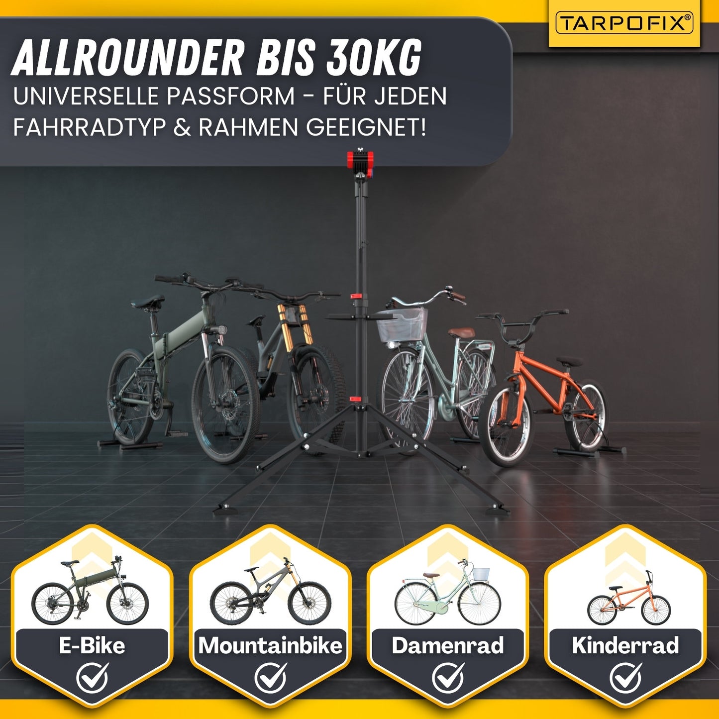 Fahrrad Montageständer 30 kg