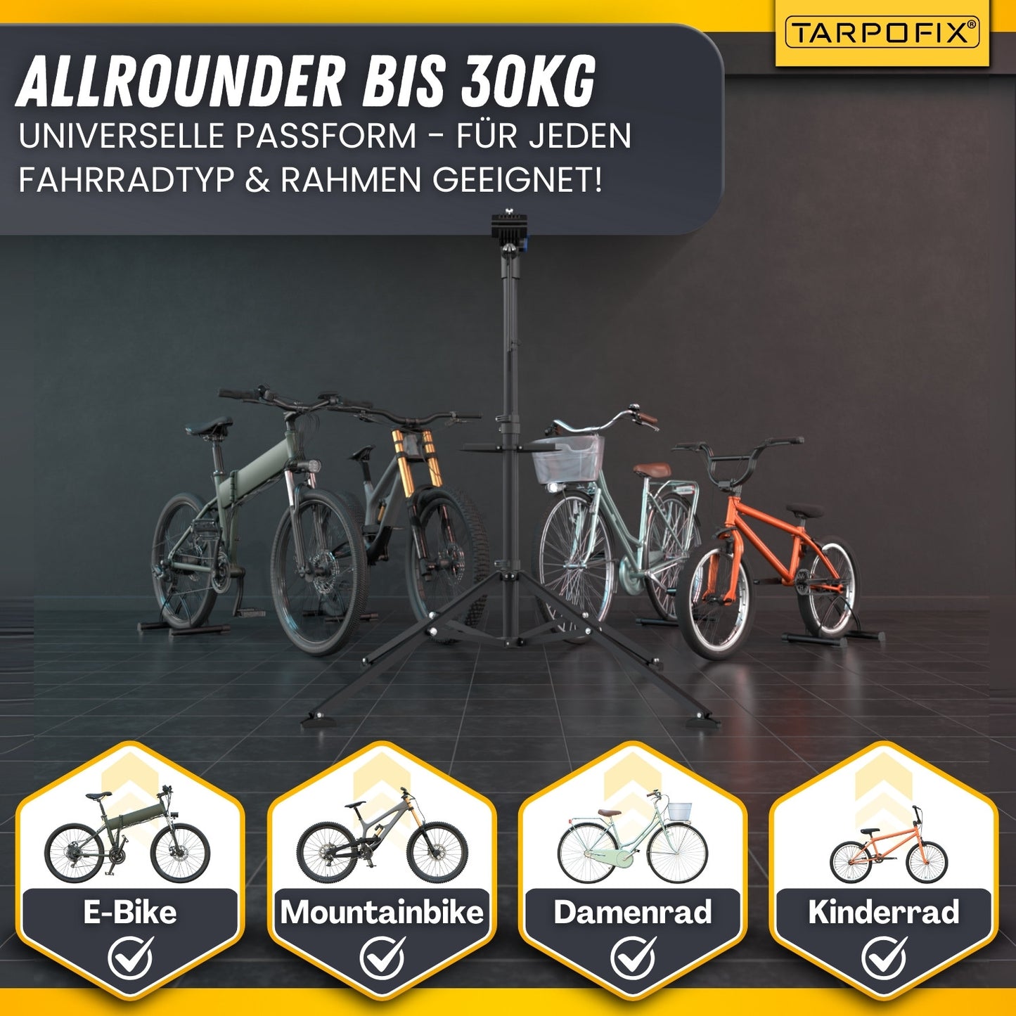 Fahrrad Montageständer 30 kg