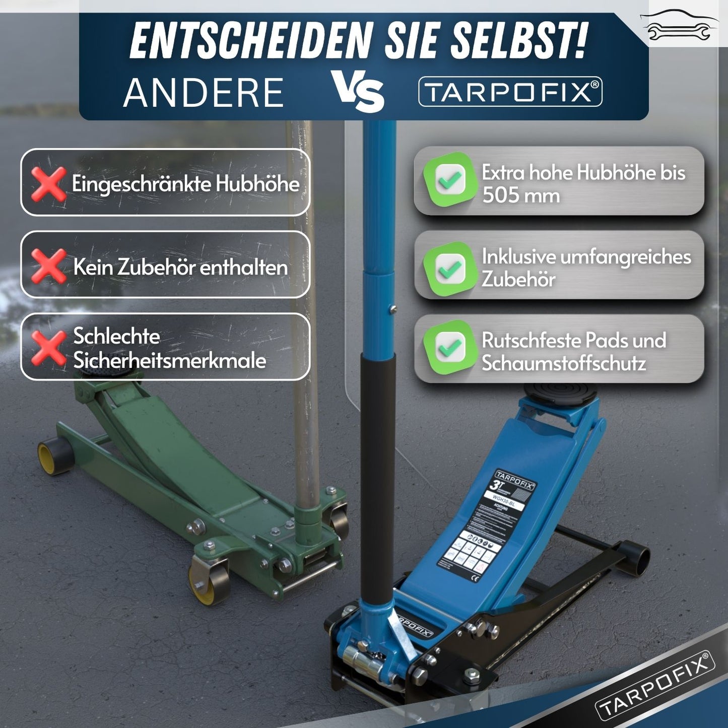 Wagenheber 3t
