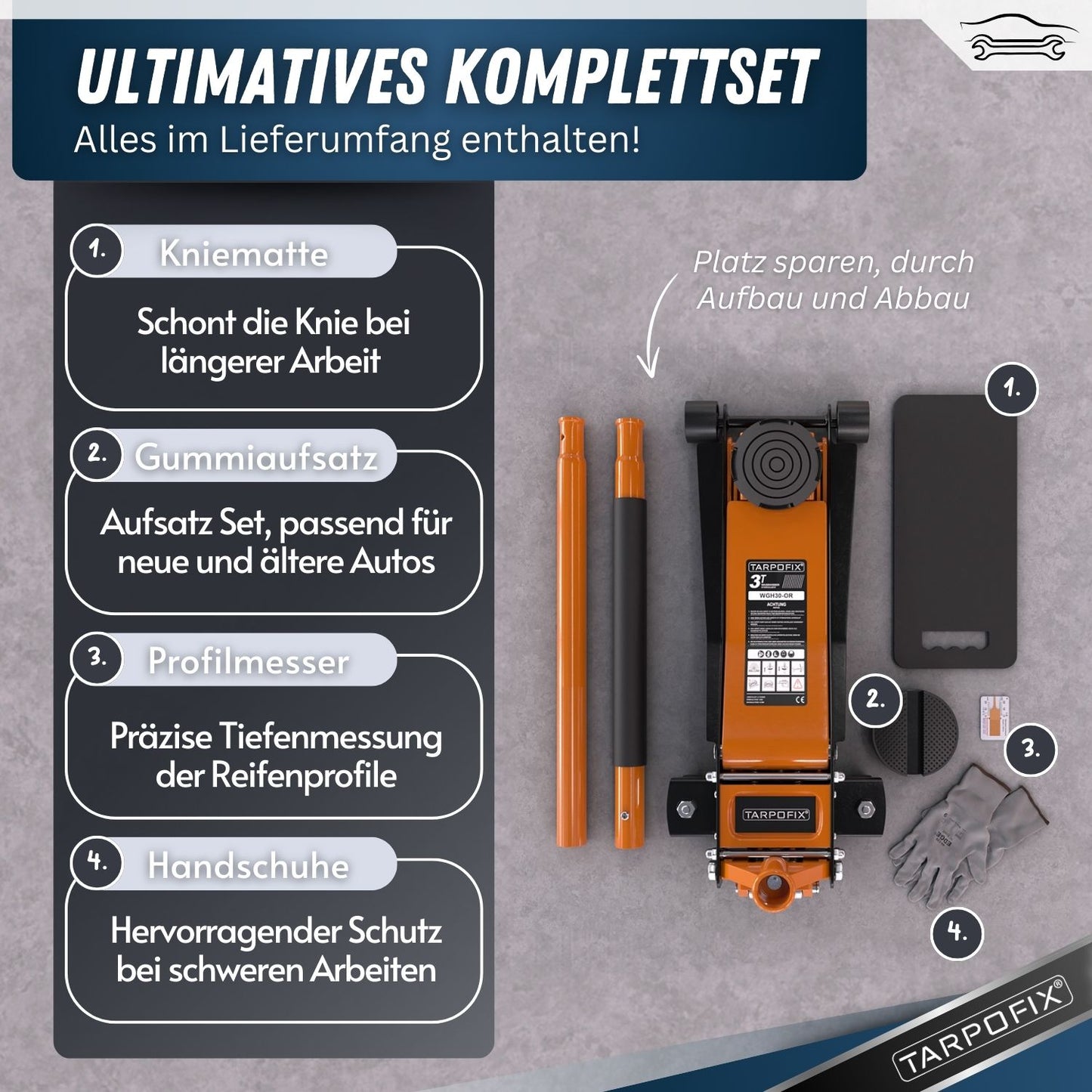 Wagenheber 3t