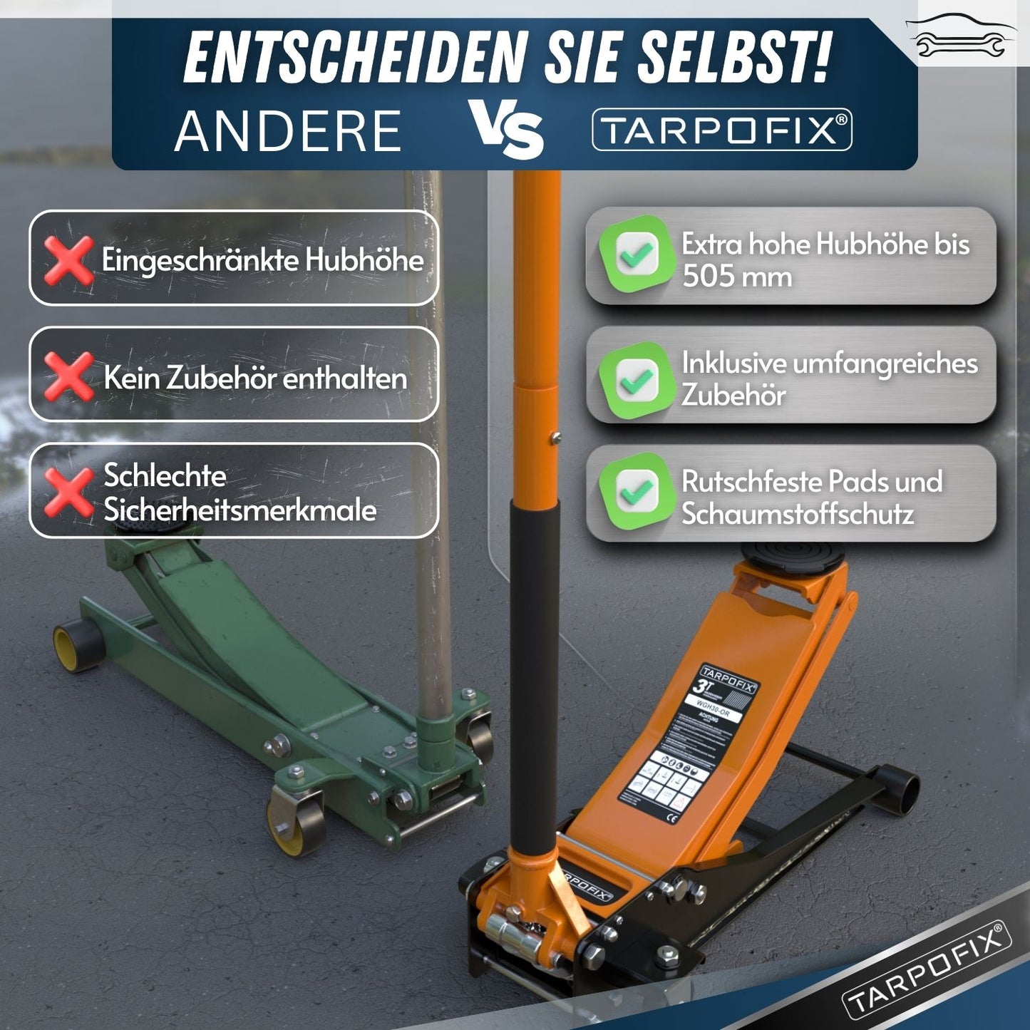 Wagenheber 3t