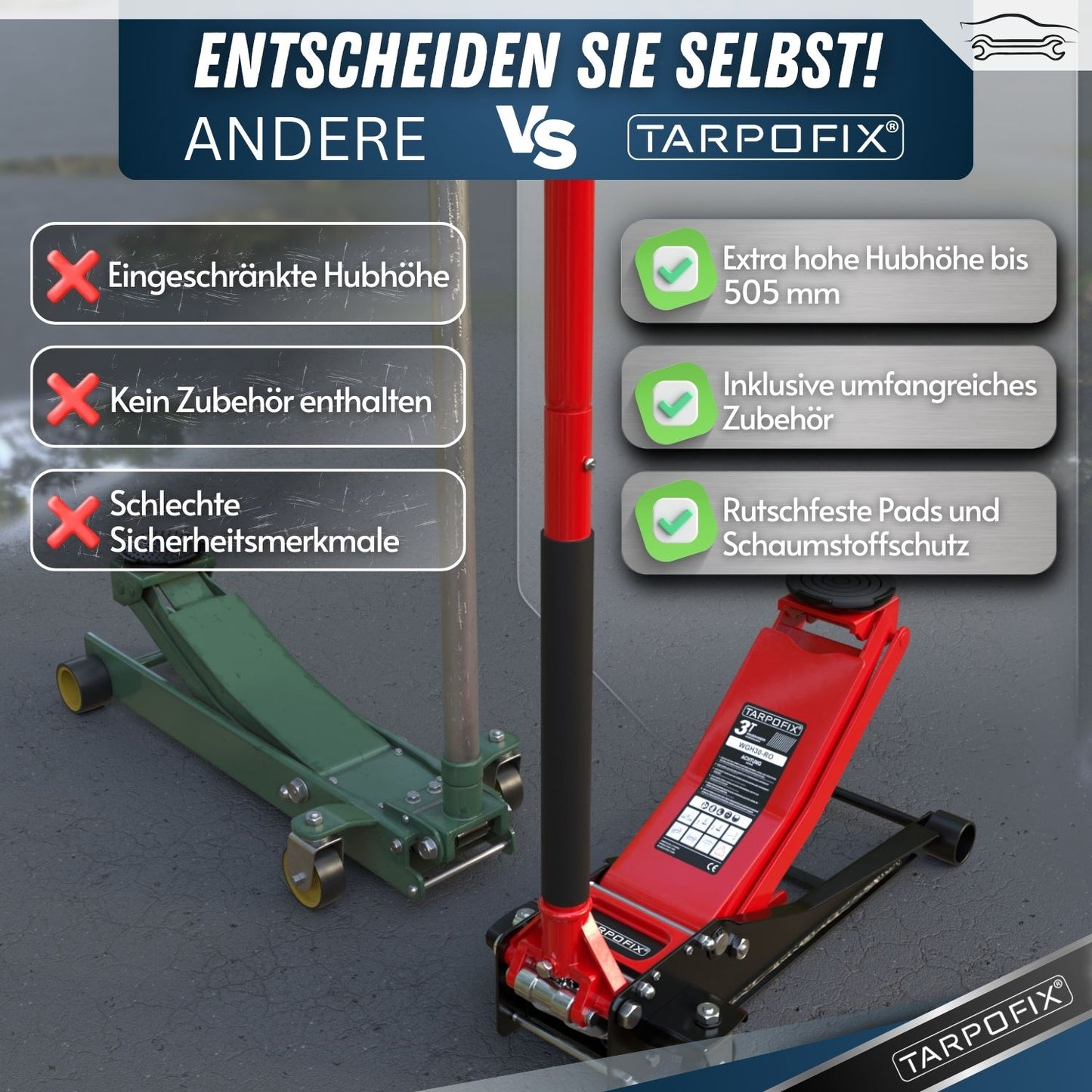 Wagenheber 3t