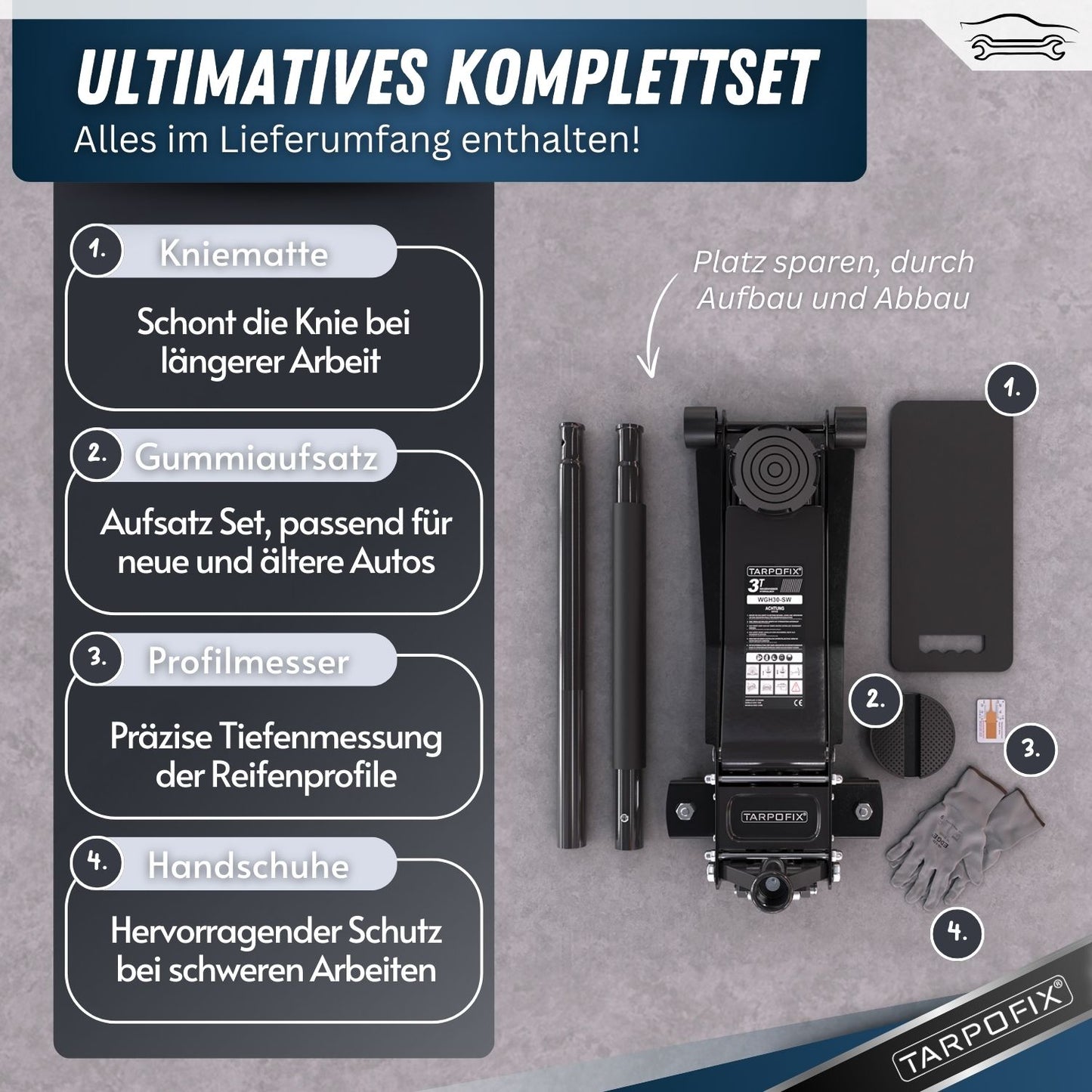 Wagenheber 3t