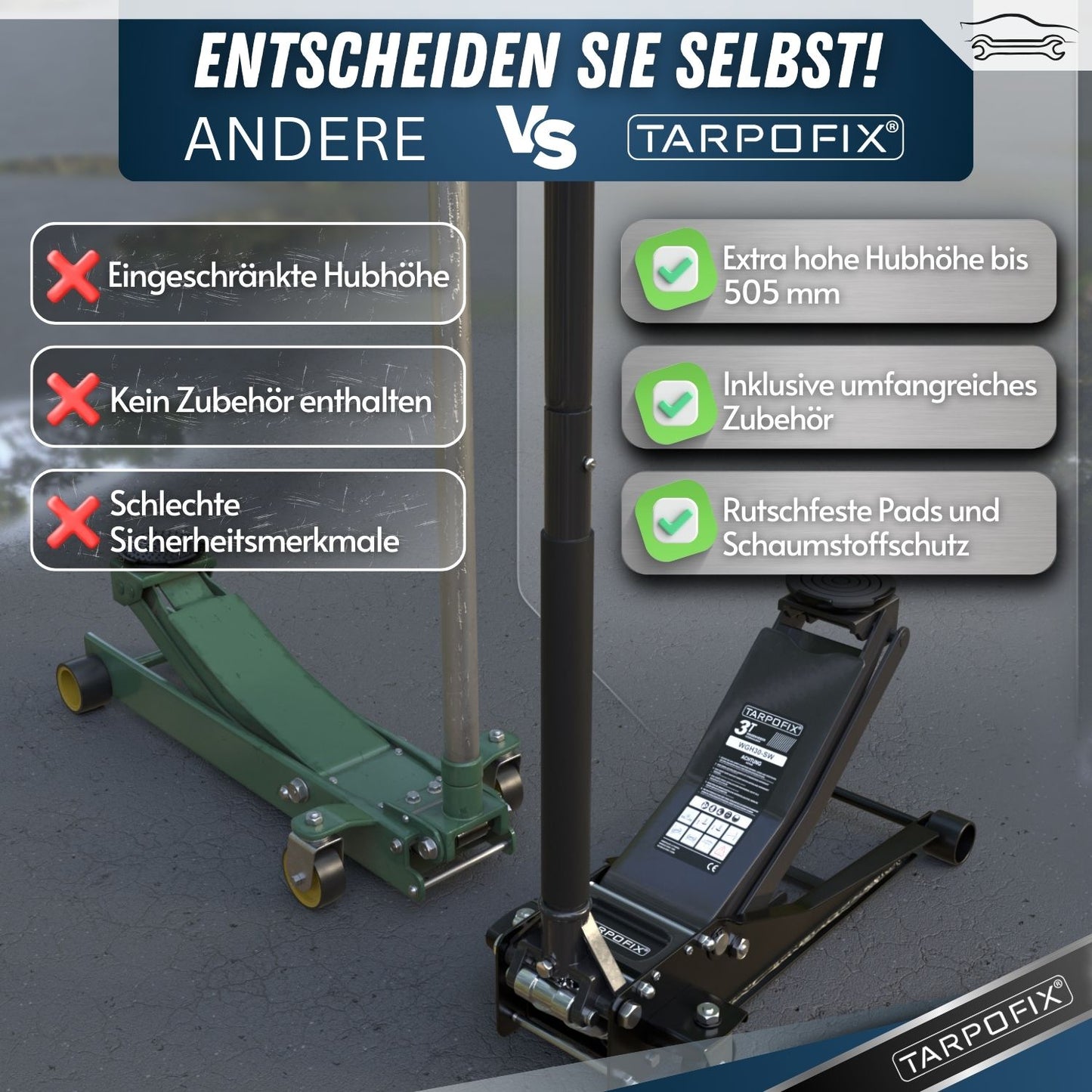 Wagenheber 3t