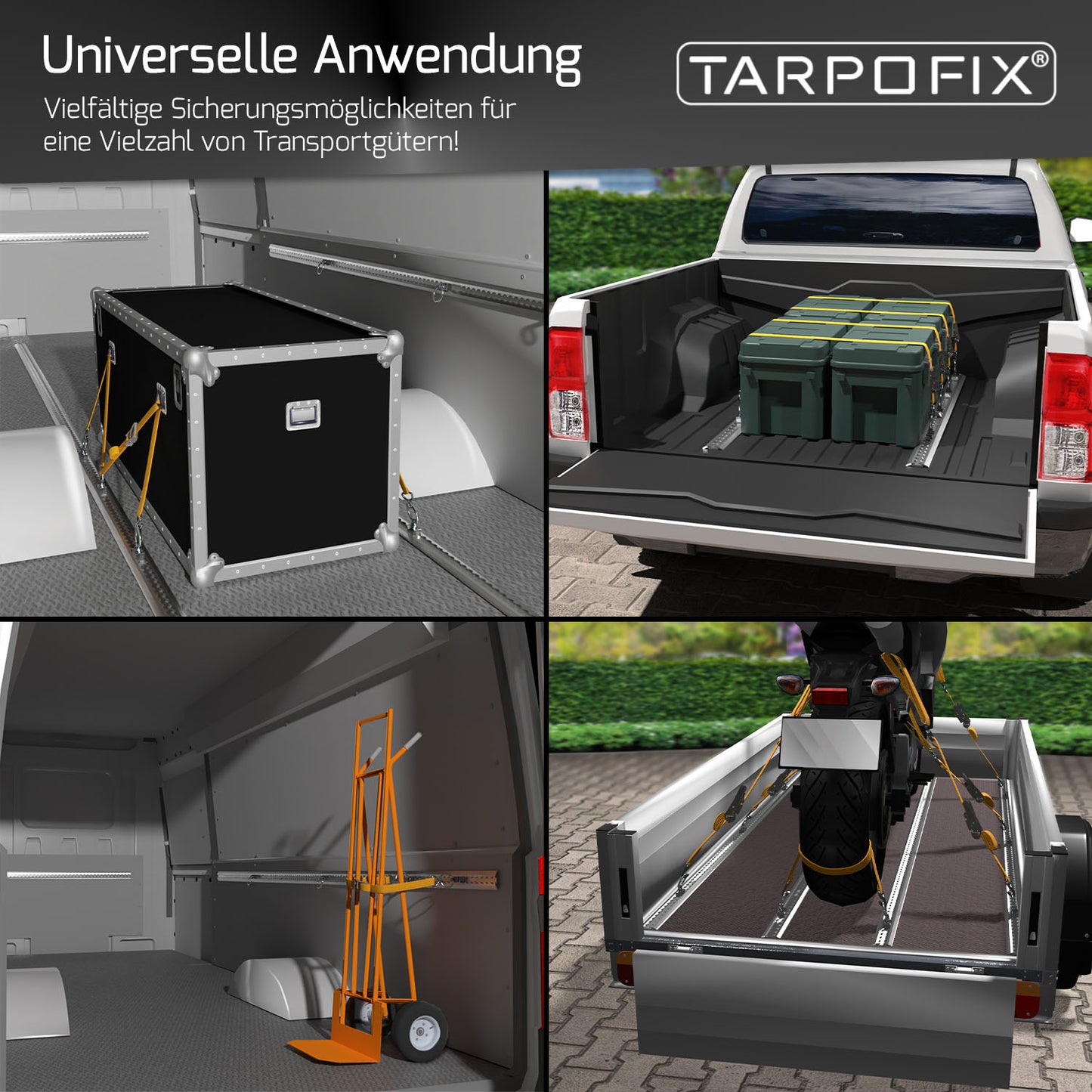Airline Fittinge für Airlineschinen (10 Stk.) von Tarpofix