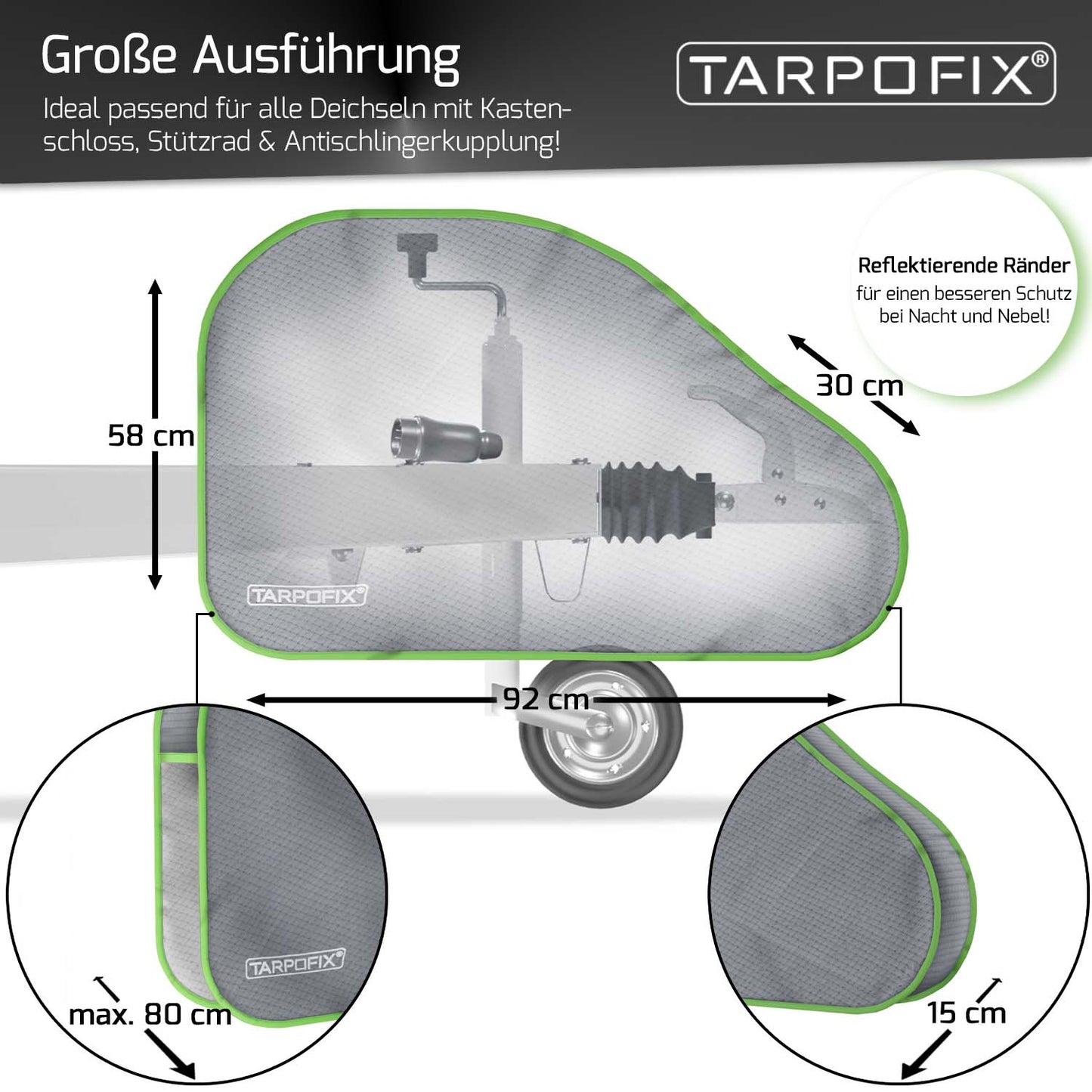 Deichselabdeckung