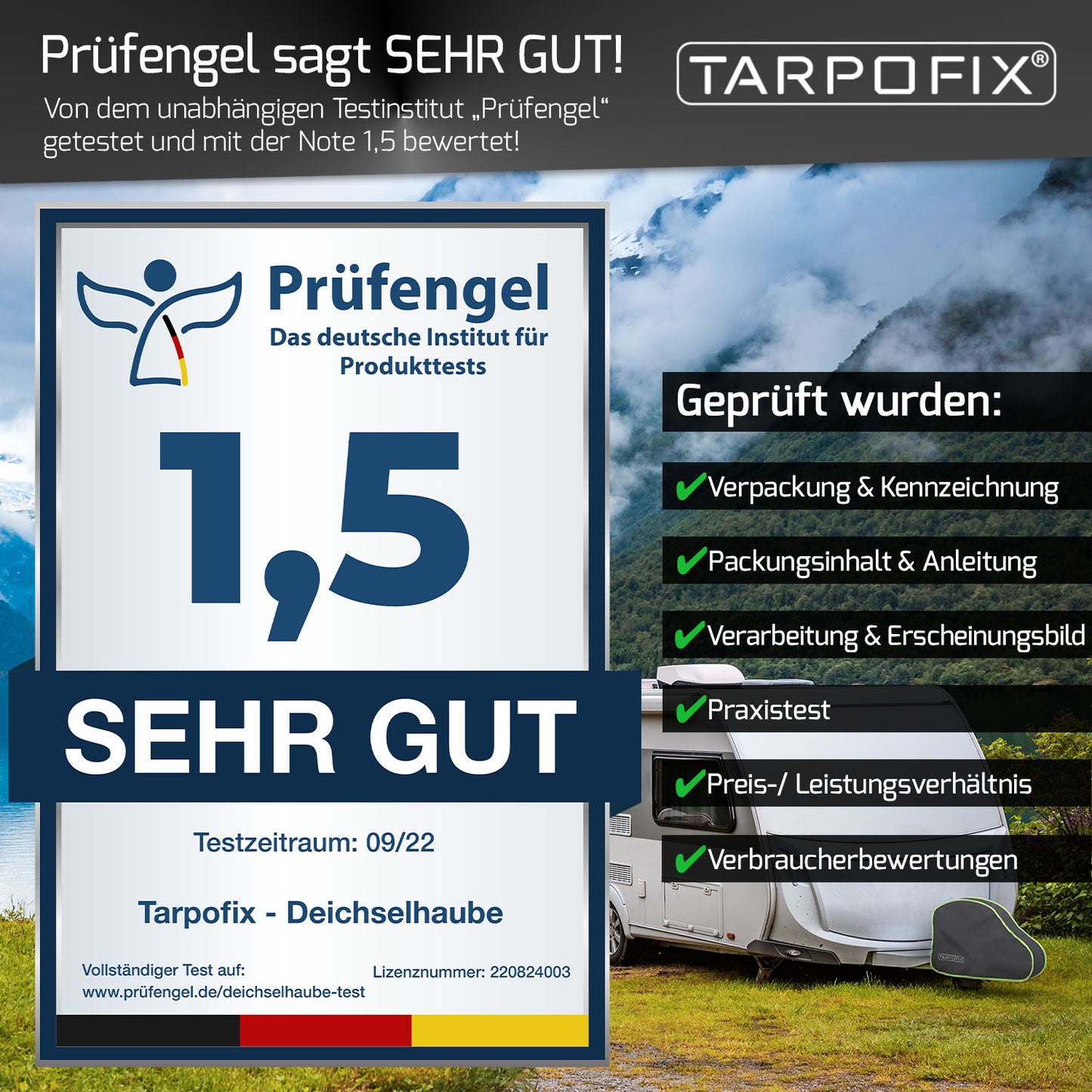 Deichselabdeckung