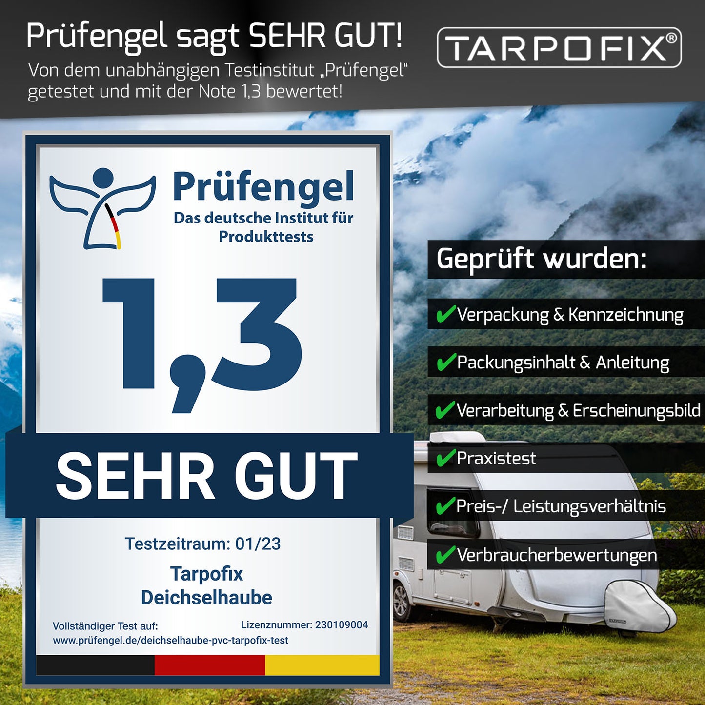 Deichselabdeckung