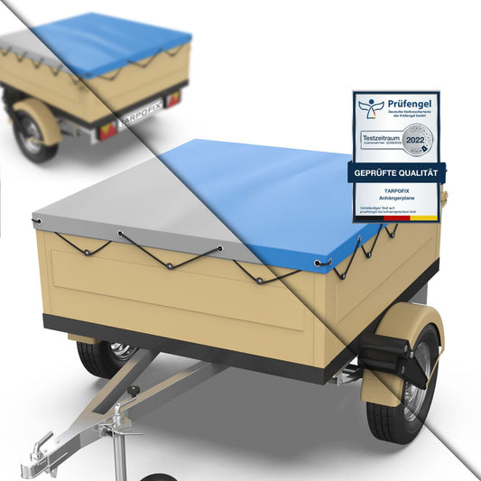 Anhänger Flachplane 140 x 105 x 7,5 cm