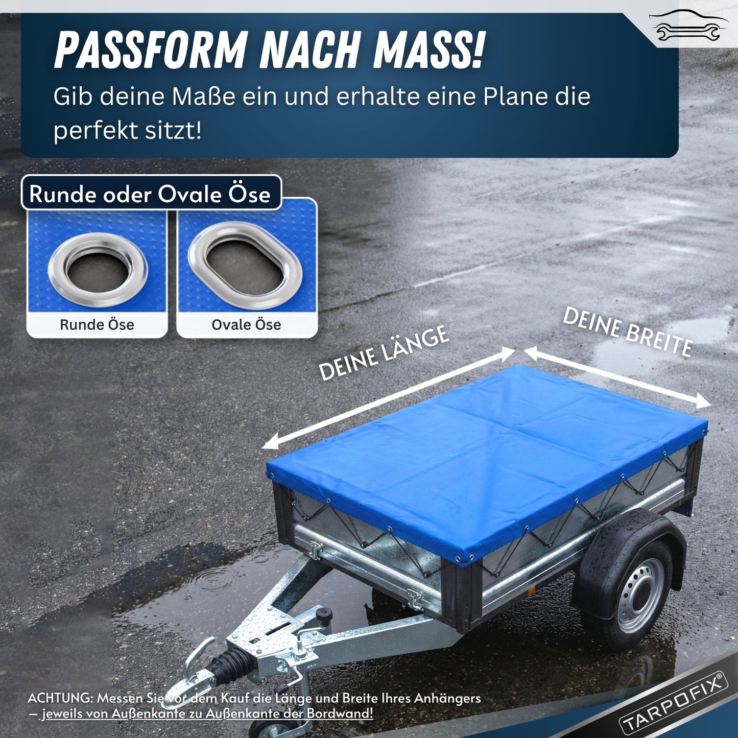 Flachplane nach Maß