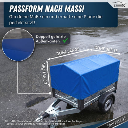 Hochplane nach Maß mit Spitzdach