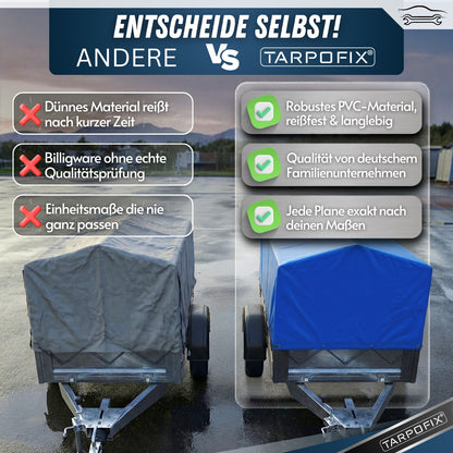 Hochplane nach Maß mit Spitzdach