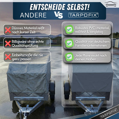 Hochplane nach Maß mit Windschräge