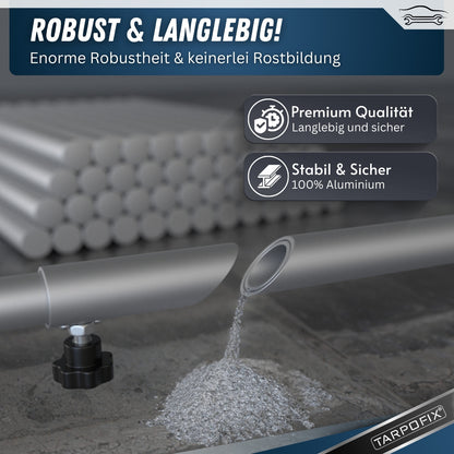Anhänger Planenbügel 100 - 145 cm (4er Set)