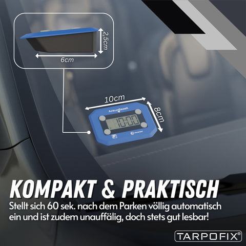 Parkscheibe elektrisch mit Zulassung