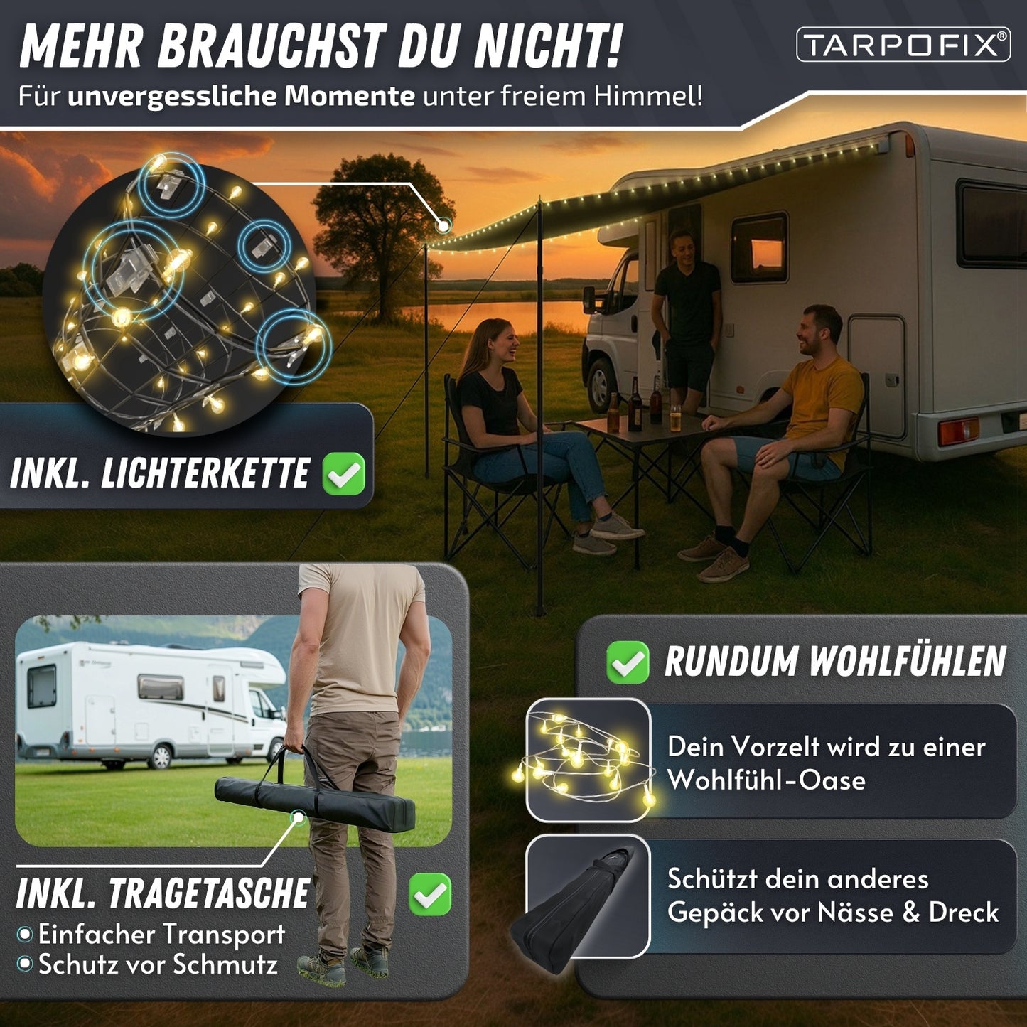 Vorzelt Wohnwagen