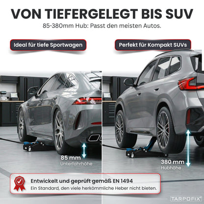 Wagenheber 2,5t mit Koffer