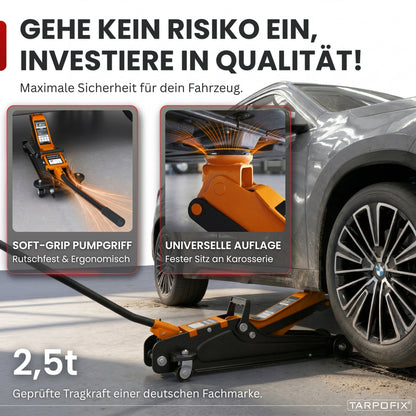 Wagenheber 2,5t mit Koffer