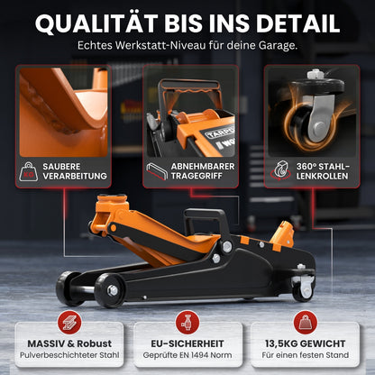 Wagenheber 2,5t mit Koffer