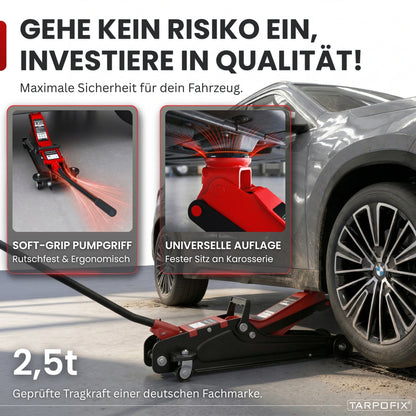 Wagenheber 2,5t mit Koffer