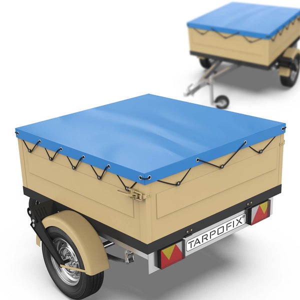 Tarpofix® Anhänger Flachplane 130 x 105 cm inkl. Planenseil – Tarpofix-Shop