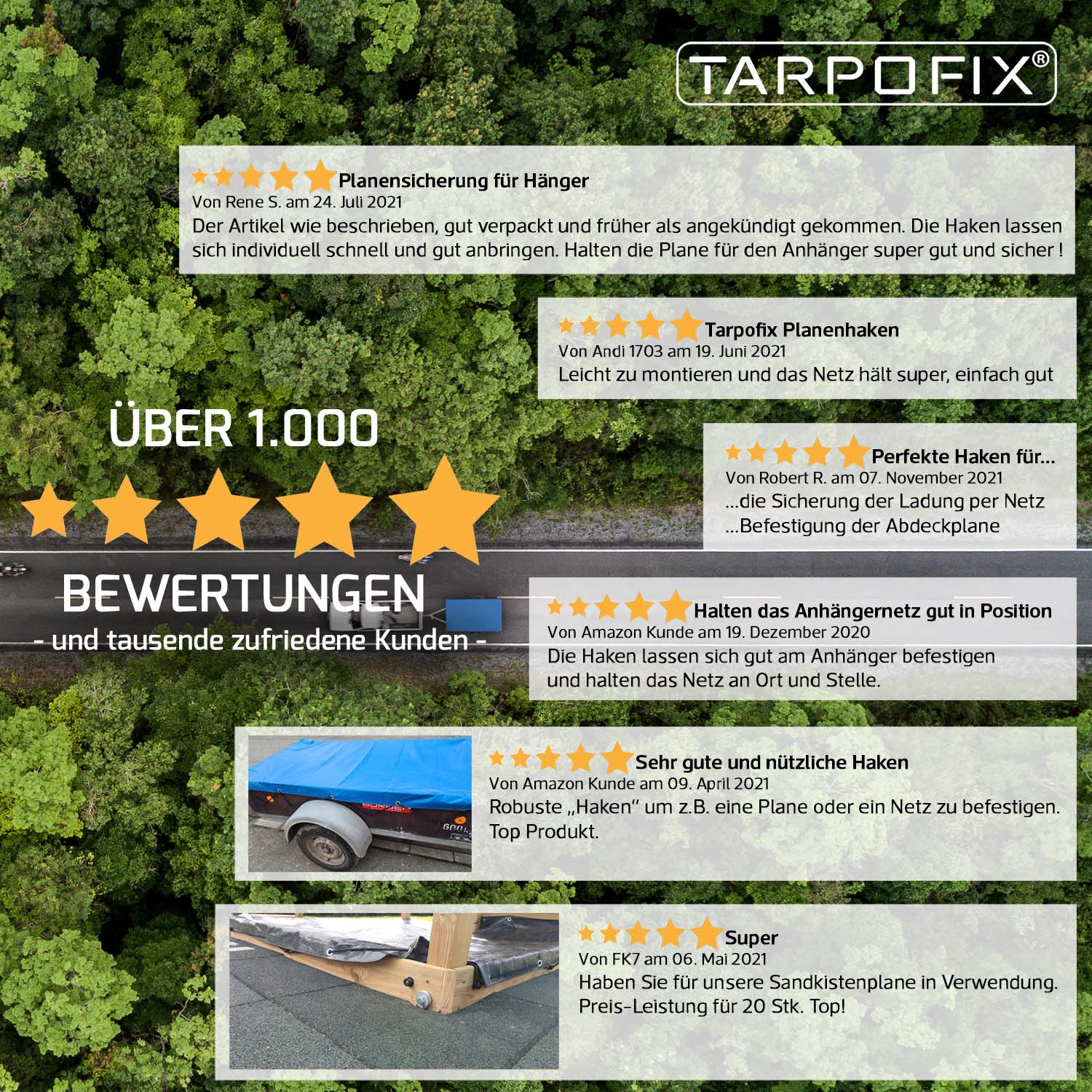 Tarpofix® Anhänger Planenhaken  robust & langlebig – Tarpofix-Shop